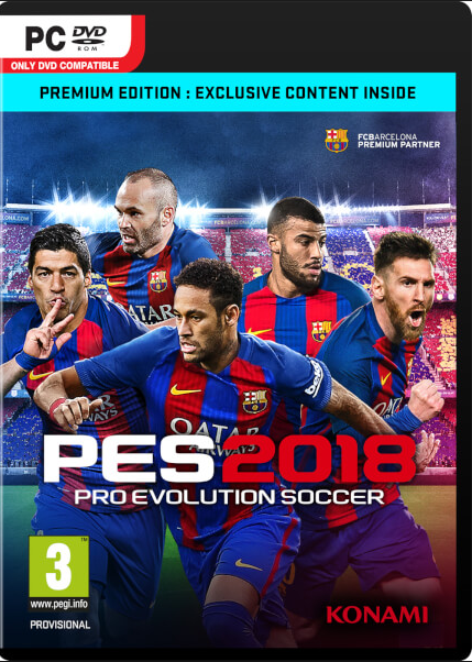 Pro Evolution Soccer 2018 Premium Edition Steam Key Global