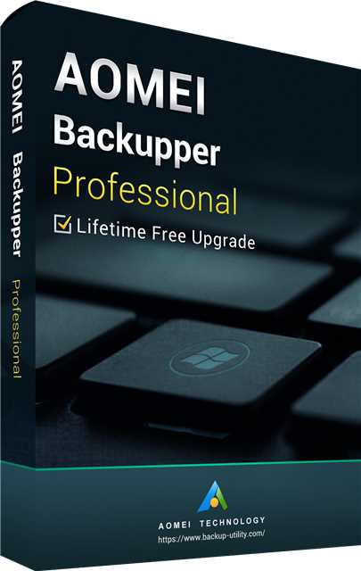 AOMEI Backupper Professional + Free Lifetime Upgrades 5.7 Edition Key Global
