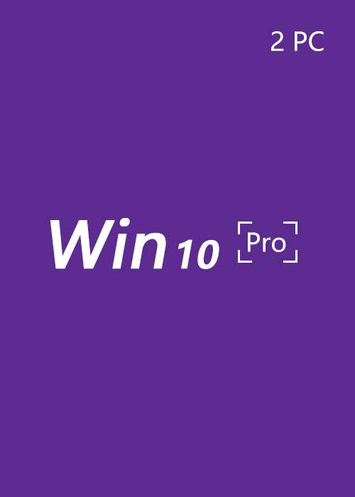 MS Windows 10 Pro OEM KEY (2 PC)
