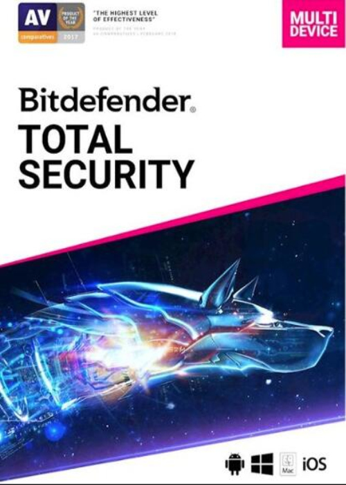 Bitdefender Total Security 10 PC 1 Year Key Global